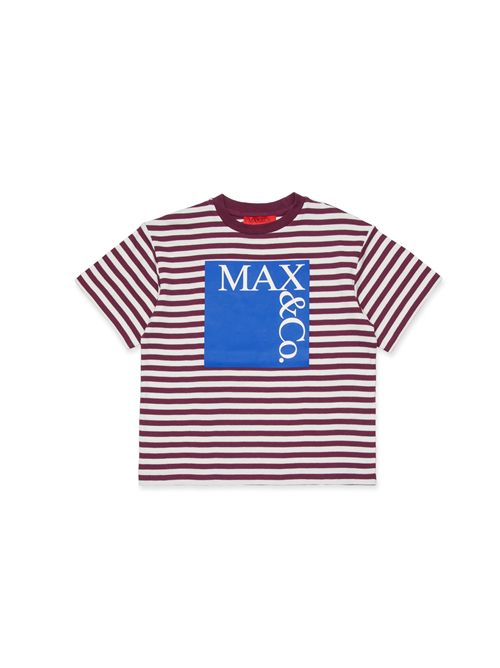 T-shirt, bambina, logata. MAX&CO. | MX0192 MX046MXC18